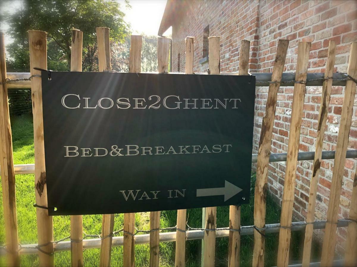 B&B Close2Ghent Heusden Bagian luar foto
