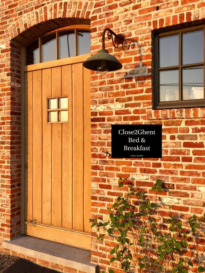 B&B Close2Ghent Heusden Bagian luar foto
